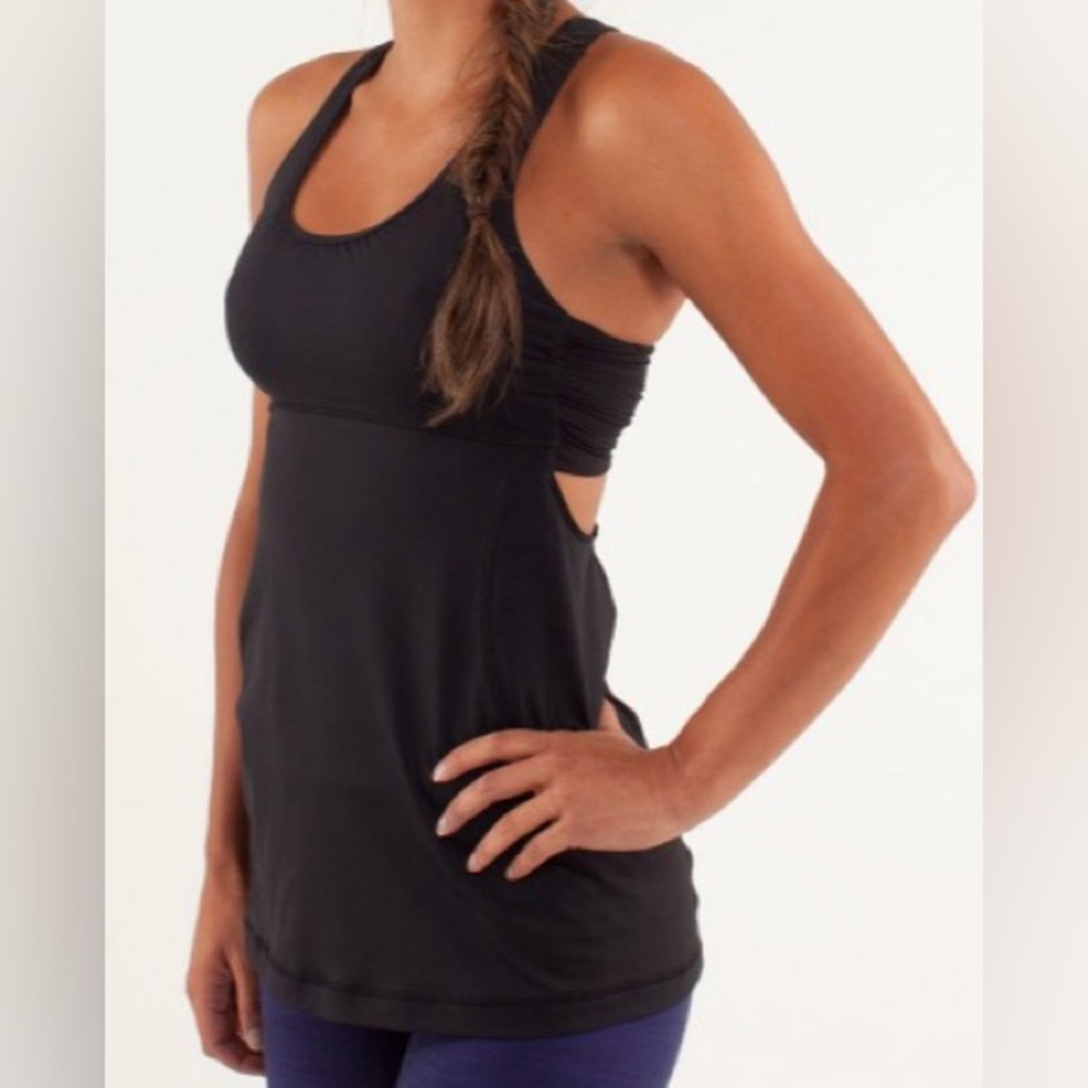 Lululemon Turbo Black Tank